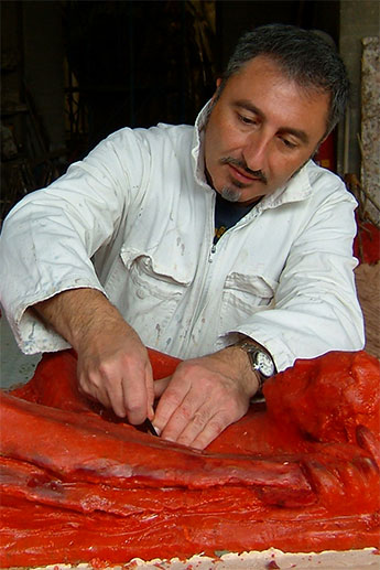 Giovanni Bonarda farà performance live artistica nell’infernot di Fubine Monferrato durante l’evento Monferrato Infernot – MATE 2017.