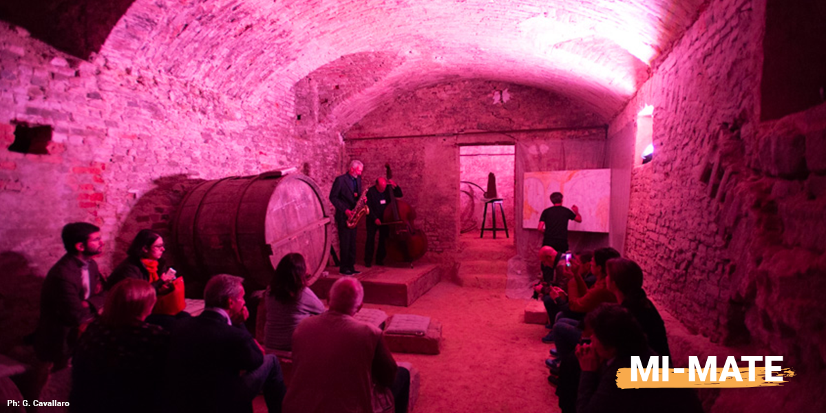 La prima edizione di Monferrato infernot MI-MATE ha unito la jazz session di Penotti e Solani, e l'instant painting dello scultore Bonardi e del pittore Minetti. 