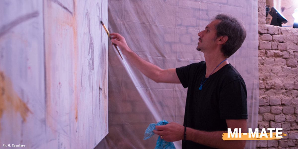 Davide Minetti è attivo sia come pittore, sia come promotore di iniziative artistiche nel suo territorio, tra cui la prima edizione del'evento MI-MATE di Fubine Monferrato.