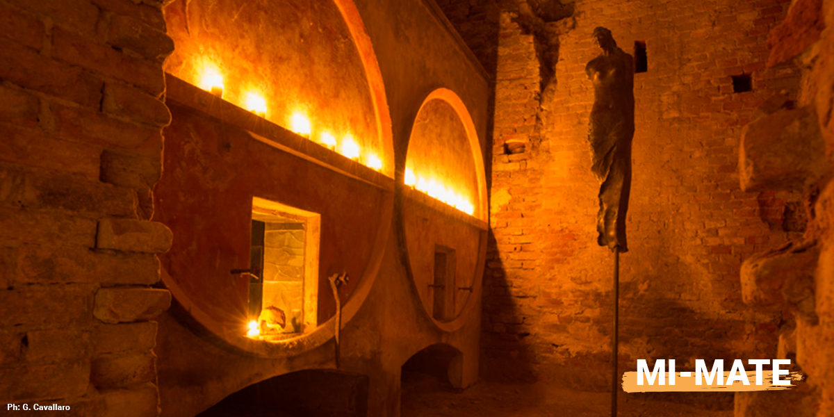 Il format culturale di MI-MATE Monferrato infernot ha messo in evidenza, all'interno dell'infernot di Fubine Monferrato, installazioni artistiche in bronzo, argilla ed altri materiali oltre che tele pittoriche.